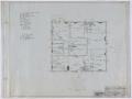 Technical Drawing: Taylor County Jail, Abilene, Texas: First Floor Mechanical Plan