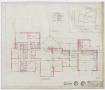 Technical Drawing: Hudson Residence, Pecos, Texas: Revised Plumbing Plan