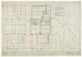 Technical Drawing: Carswell Residence, Abilene, Texas: Plans