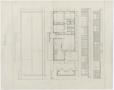 Technical Drawing: Bryan Air Force Base Housing: Floor Plan Types 3 & 4