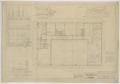 Technical Drawing: Irion County Courthouse: General Construction Plans, Third Floor