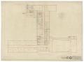 Technical Drawing: School Buildings, Eldorado, Texas: High School Floor Plan