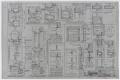 Technical Drawing: High School Building, Fort Stockton, Texas: Detail Plan