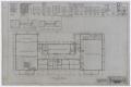 Technical Drawing: High School Building, Fort Stockton, Texas: Second Floor Room Finish …