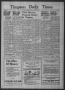 Newspaper: Timpson Daily Times (Timpson, Tex.), Vol. 37, No. 61, Ed. 1 Saturday,…