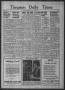 Newspaper: Timpson Daily Times (Timpson, Tex.), Vol. 37, No. 86, Ed. 1 Saturday,…