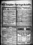 Newspaper: The Sulphur Springs Gazette. (Sulphur Springs, Tex.), Vol. 52, No. 35…