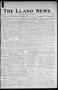Newspaper: The Llano News. (Llano, Tex.), Vol. 38, No. 10, Ed. 1 Thursday, Octob…