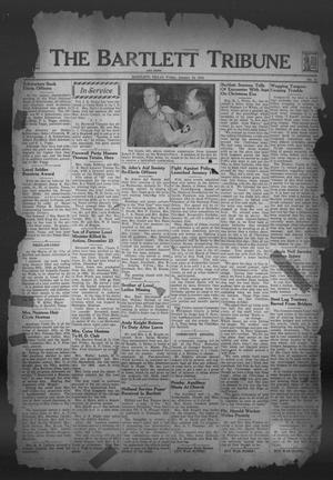Primary view of object titled 'The Bartlett Tribune and News (Bartlett, Tex.), Vol. 58, No. 17, Ed. 1, Friday, January 19, 1945'.