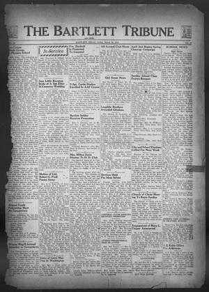 Primary view of object titled 'The Bartlett Tribune and News (Bartlett, Tex.), Vol. 58, No. 27, Ed. 1, Friday, March 30, 1945'.