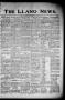 Newspaper: The Llano News. (Llano, Tex.), Vol. 36, No. 45, Ed. 1 Thursday, June …