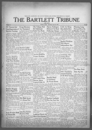 Primary view of object titled 'The Bartlett Tribune and News (Bartlett, Tex.), Vol. 76, No. 34, Ed. 1, Thursday, June 27, 1963'.