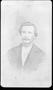 Photograph: [Albert Lamar George wearing a light colored jacket, dark vest and wh…