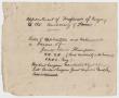 Thumbnail image of item number 1 in: '[Professor of Surgery Application Materials for James Edwin Thompson]'.