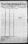 Primary view of Texas Farm and Industrial News (Sugar Land, Tex.), Vol. 8, No. 17, Ed. 1 Friday, February 13, 1920