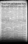 Primary view of Texas Farm and Industrial News (Sugar Land, Tex.), Vol. 5, No. 40, Ed. 1 Friday, June 15, 1917