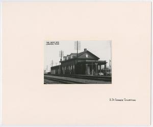 Primary view of object titled '[Train Depot in Longview, Texas]'.