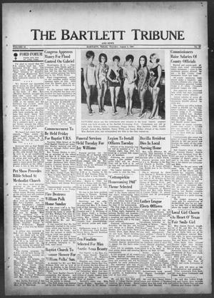 Primary view of object titled 'The Bartlett Tribune and News (Bartlett, Tex.), Vol. 81, No. 40, Ed. 1, Thursday, August 8, 1968'.