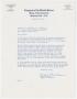 Letter: [Letter from Representative Omar Burleson to Colonel E. P. Fleming, J…