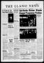 Primary view of The Llano News (Llano, Tex.), Vol. 71, No. 14, Ed. 1 Thursday, March 3, 1960