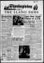 Primary view of The Llano News (Llano, Tex.), Vol. 70, No. 52, Ed. 1 Thursday, November 26, 1959