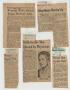 Clipping: [Newspaper clippings about the Texas Medical Association presidency a…