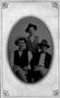 Photograph: [Three unidentified men wearing hats]