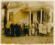 Photograph: [Photograph of Grace Lorraine Conner's Family Outside House]