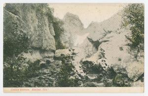 Primary view of object titled '[Postcard of Cibolo Canyon, Boerne, Texas]'.