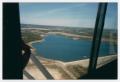 Photograph: [Aerial View of Boerne Lake Through Window]