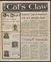 Newspaper: Cat's Claw (Archer City, Tex.), Vol. 51, No. 1, Ed. 1 Tuesday, Octobe…