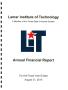 Primary view of Lamar Institute of Technology Annual Financial Report: 2015