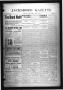 Newspaper: Jacksboro Gazette (Jacksboro, Tex.), Vol. 34, No. 10, Ed. 1 Thursday,…