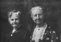 Photograph: [Photograph of Mary E. Molly George and an unidentified woman]
