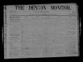 Thumbnail image of item number 1 in: 'The Denton Monitor. (Denton, Tex.), Vol. 1, No. 3, Ed. 1 Saturday, June 13, 1868'.