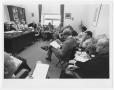 Photograph: [Members of the House Judiciary Committee Meet in an Office]
