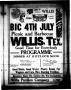 Thumbnail image of item number 3 in: 'Conroe Courier (Conroe, Tex.), Vol. 31, No. 25, Ed. 1 Friday, June 22, 1923'.