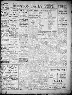 Primary view of object titled 'The Houston Daily Post (Houston, Tex.), Vol. XVIITH YEAR, No. 227, Ed. 1, Sunday, November 17, 1901'.