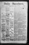 Newspaper: Daily Ranchero. (Brownsville, Tex.), Vol. 2, No. 190, Ed. 1 Wednesday…