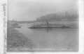 Primary view of [Ferry boat crossing the Brazos River in Rosenberg, Texas]