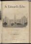 Newspaper: St. Edward's Echo (Austin, Tex.), Vol. 2, No. 1, Ed. 1, November 1920