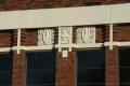 Primary view of [Carving Detail on Building]