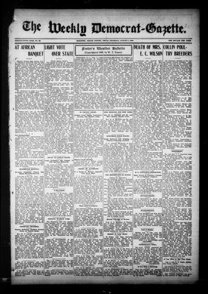 Primary view of object titled 'The Weekly Democrat-Gazette (McKinney, Tex.), Vol. 26, No. 27, Ed. 1 Thursday, August 5, 1909'.