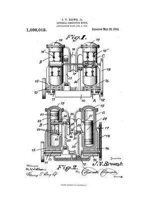 Primary view of object titled 'Internal-Combustion Motor.'.