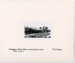Primary view of object titled '[Train #600 Wrecked in Jefferson, Texas]'.