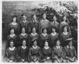 Primary view of [Photograph of Salado High School Graduates, 1945]