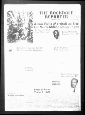 Primary view of object titled 'The Rockdale Reporter and Messenger (Rockdale, Tex.), Vol. 95, No. 44, Ed. 1 Thursday, November 2, 1967'.
