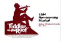 Pamphlet: [Program: Fiddler on the Roof, 1984]