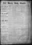 Primary view of Fort Worth Daily Gazette. (Fort Worth, Tex.), Vol. 11, No. 54, Ed. 1, Sunday, September 20, 1885