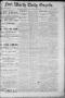Primary view of Fort Worth Daily Gazette. (Fort Worth, Tex.), Vol. 11, No. 60, Ed. 1, Saturday, September 26, 1885